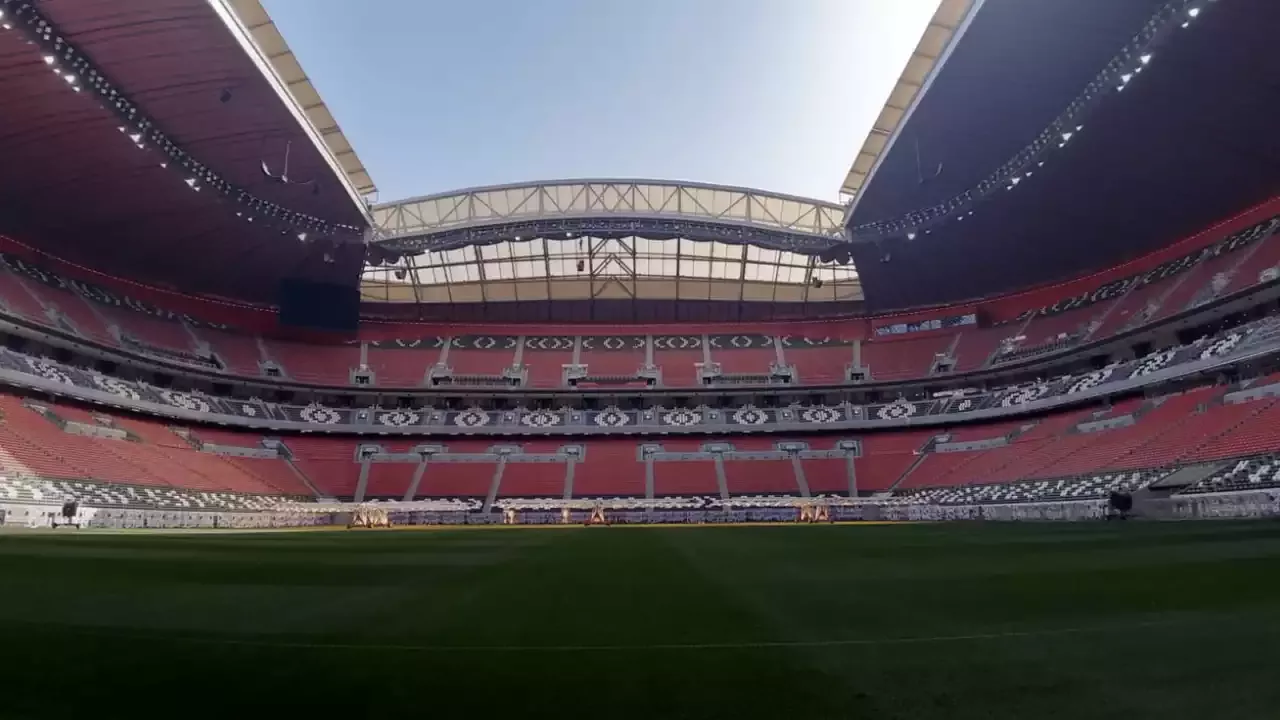 Estádio Al Bayt no Catar - Copa do Mundo da FIFA