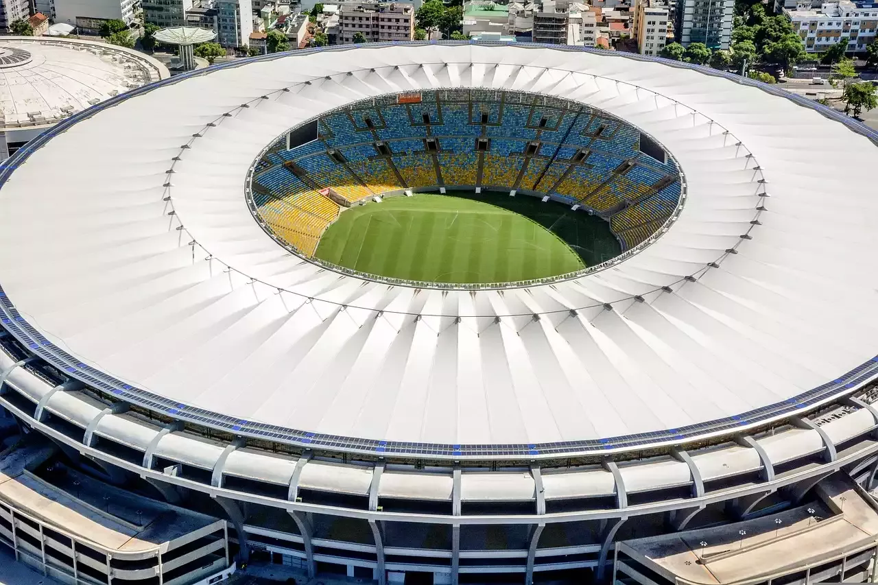 Estádio do Maracanã sediou a final da Copa do Mundo de 1950 e 2014